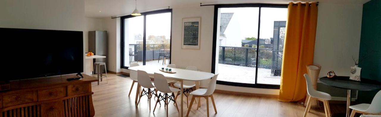 Maison Charmante Avec Vue Sur La Mer A Locquirec Exterior photo